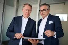 CEO Dr. Michael Radke und CFO Johann Schmid-Davis