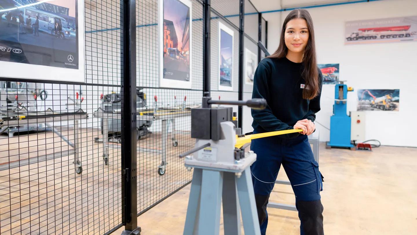 HÖRMANN Automotive apprentice Josephine Crapanzano HÖRMANN Automotive apprentice Josephine Crapanzano
