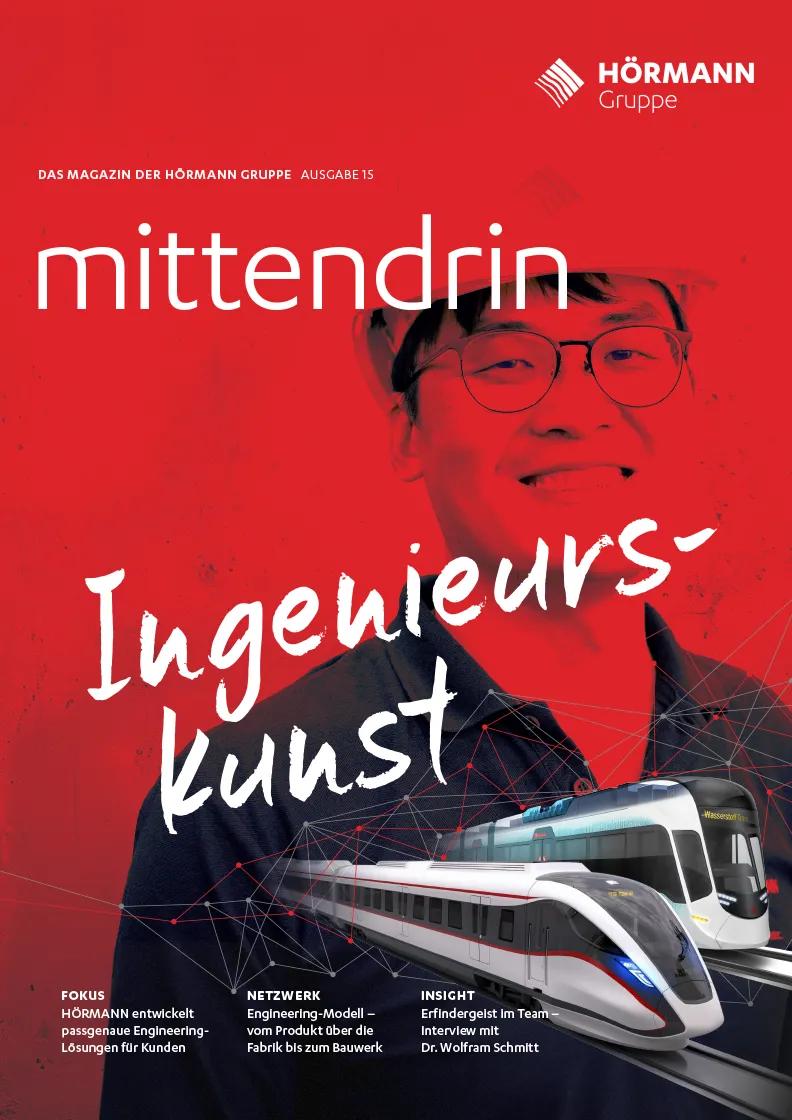 HÖRMANN Magazin "mittendrin" mit Fokus: Ingenieurskunst