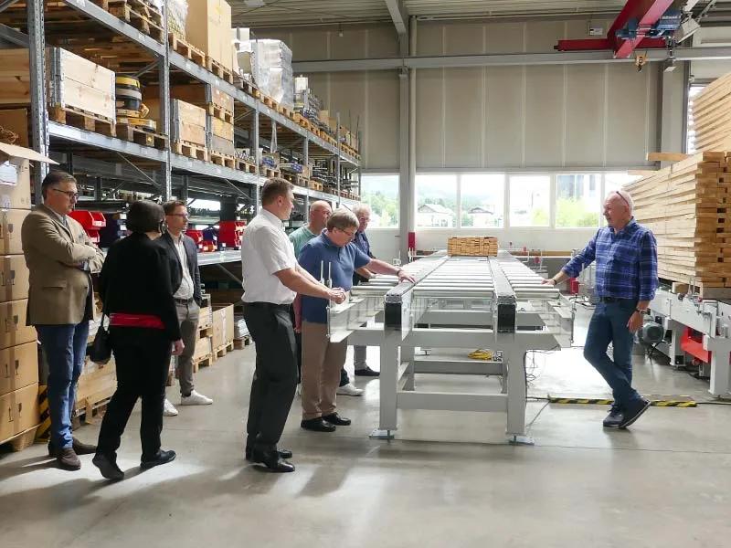 HÖRMANN Group visits Klatt Fördertechnik