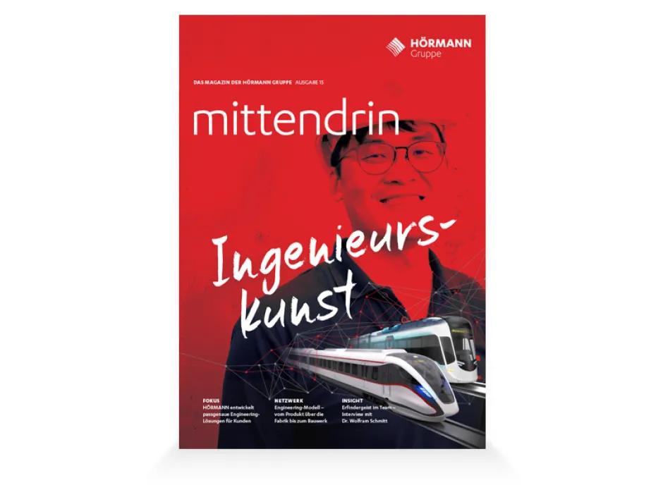 HÖRMANN Magazin "mittendrin" mit Fokus: Ingenieurskunst